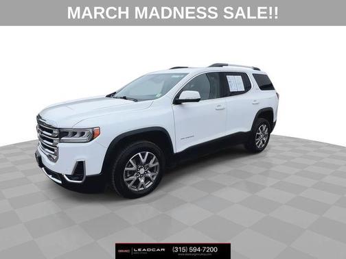 Summit White 2022 GMC Acadia SLT