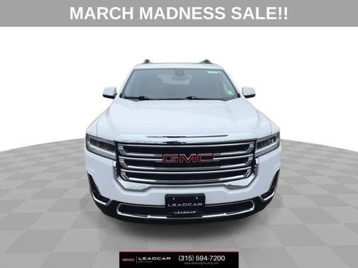 Summit White 2022 GMC Acadia SLT