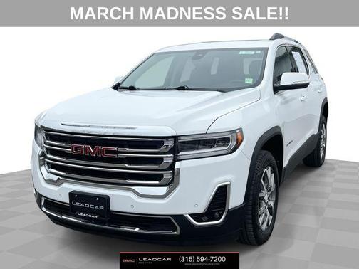 Summit White 2022 GMC Acadia SLT