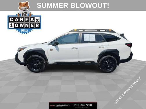 Crystal White Pearl 2023 Subaru Outback Wilderness