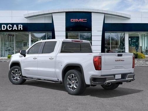 Glacier White 2026 GMC Sierra 1500 SLT