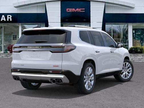 Glacier White 2026 GMC Acadia Denali