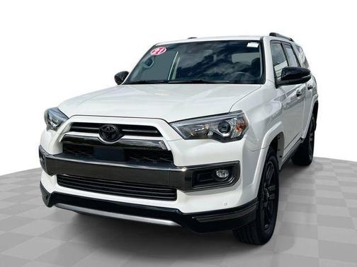 Blizzard Pearl 2021 Toyota 4Runner Nightshade