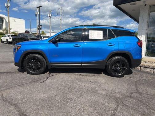 Rip Tide Blue 2024 GMC Terrain AT4