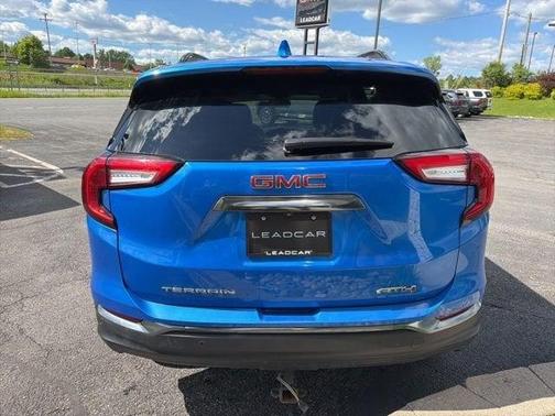 Rip Tide Blue 2024 GMC Terrain AT4
