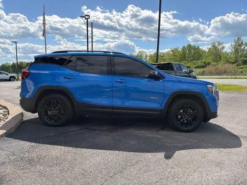 Rip Tide Blue 2024 GMC Terrain AT4