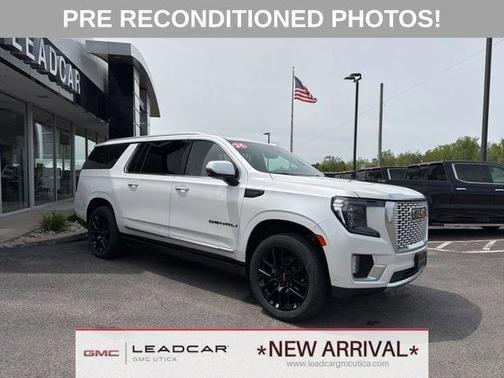 White Frost Tri-Coat 2024 GMC Yukon XL Denali