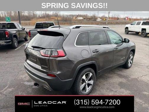 Granite Crystal Clearcoat Metallic 2021 Jeep Cherokee Limited