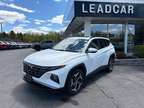 Quartz White 2022 Hyundai TUCSON SEL
