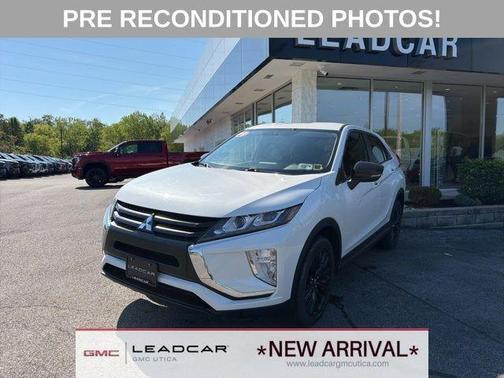 Pearl White 2019 Mitsubishi Eclipse Cross LE
