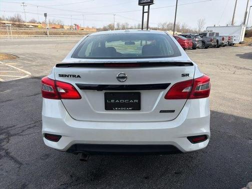 Aspen White 2018 Nissan Sentra SR