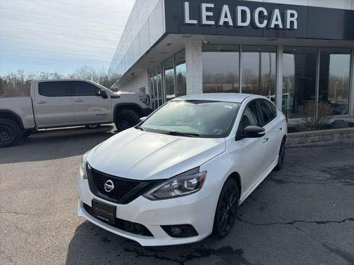 Aspen White 2018 Nissan Sentra SR