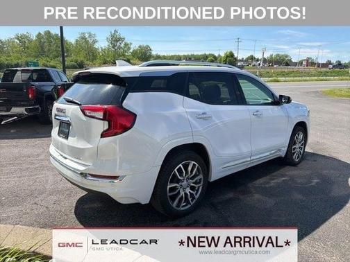 Summit White 2023 GMC Terrain Denali