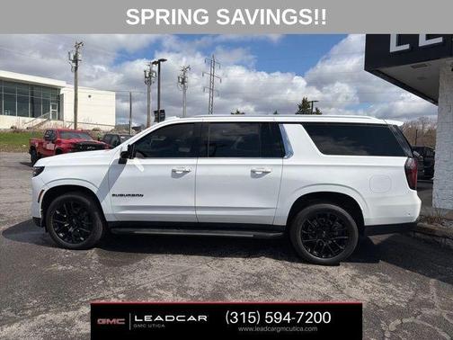 Summit White 2025 Chevrolet Suburban LS