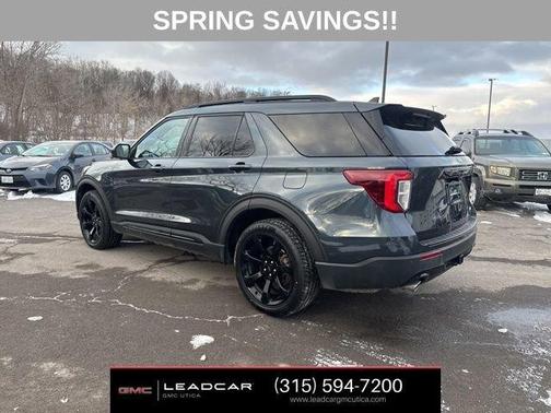 Stone Blue Metallic 2024 Ford Explorer ST-Line