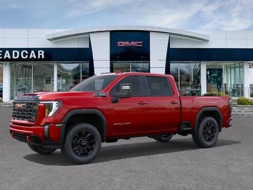 Volcanic Red 2026 GMC Sierra 2500 AT4