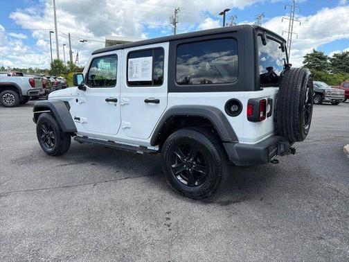 Bright White Clearcoat 2022 Jeep Wrangler Unlimited Sport Altitude