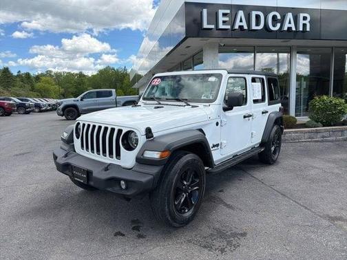 Bright White Clearcoat 2022 Jeep Wrangler Unlimited Sport Altitude