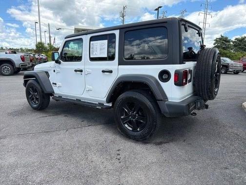 Bright White Clearcoat 2022 Jeep Wrangler Unlimited Sport Altitude