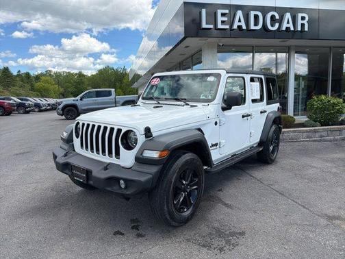 Bright White Clearcoat 2022 Jeep Wrangler Unlimited Sport Altitude