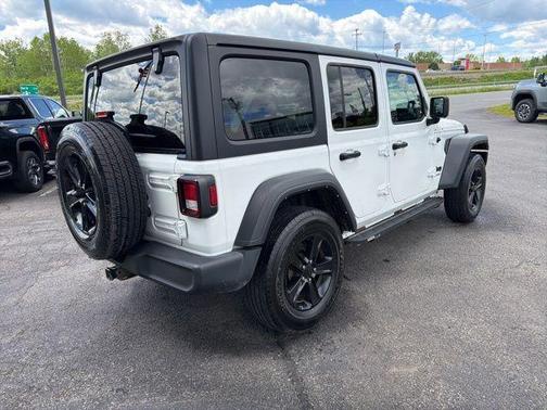 Bright White Clearcoat 2022 Jeep Wrangler Unlimited Sport Altitude
