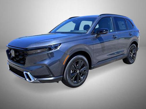 Gray 2026 Honda CR-V Hybrid Sport Touring AWD