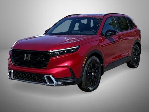 Radiant Red Metallic 2026 Honda CR-V Hybrid Sport Touring AWD