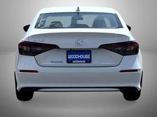 Platinum White Pearl 2026 Honda Civic LX