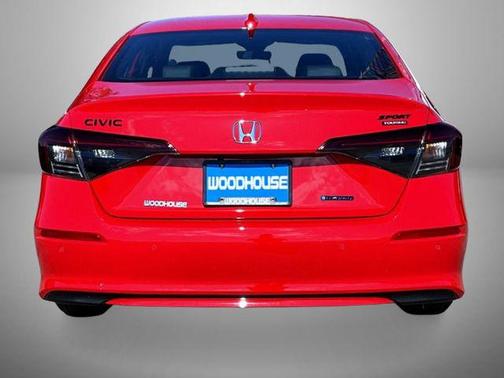 Rallye Red 2026 Honda Civic Hybrid Sport Touring