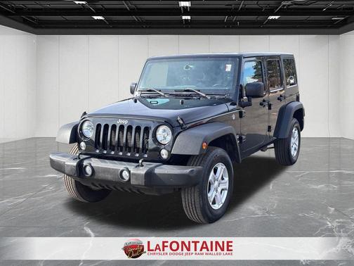 Black Clearcoat 2018 Jeep Wrangler JK Unlimited Sport