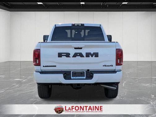 Bright White Clear-Coat Exterior Paint 2026 RAM 2500 Laramie Mega Cab 4x4 6'4' Box