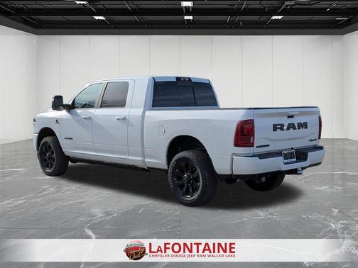 Bright White Clear-Coat Exterior Paint 2026 RAM 2500 Laramie Mega Cab 4x4 6'4' Box