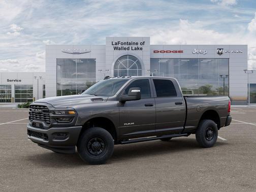 Granite Crystal Metallic Clear-Coat Exterior Paint 2026 RAM 2500 Warlock Crew Cab 4x4 6'4' Box