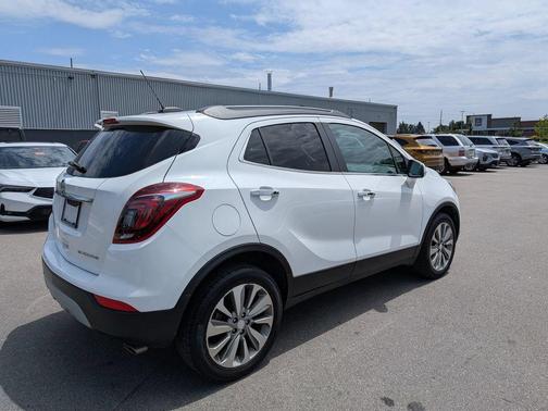 Summit White 2019 Buick Encore Preferred