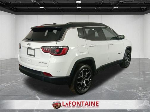 Bright White Clearcoat 2025 Jeep Compass Limited