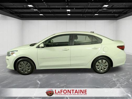 Clear White 2020 Kia Rio S