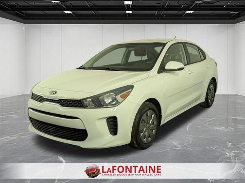 Clear White 2020 Kia Rio S