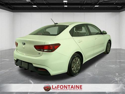 Clear White 2020 Kia Rio S