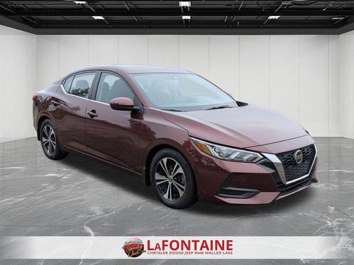 Rosewood Metallic 2021 Nissan Sentra SV