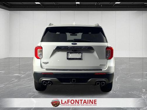 Star White Metallic Tri-Coat 2021 Ford Explorer King Ranch