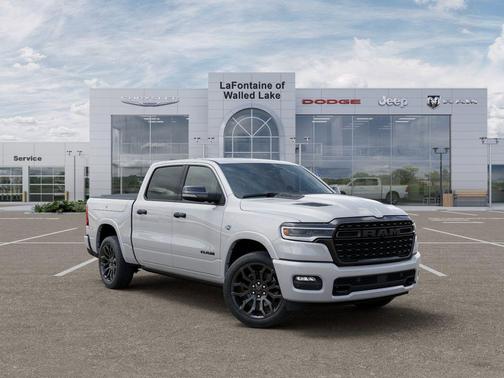 Ivory White Tri-Coat Pearl-Coat Exterior Paint 2026 RAM 1500 Limited