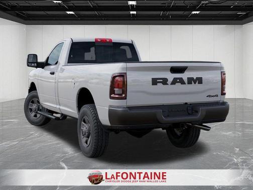 Bright White Clear-Coat Exterior Paint 2026 RAM 2500 Tradesman Regular Cab 4x4 8' Box