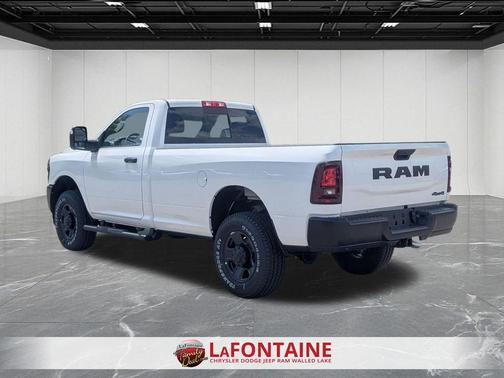 Bright White Clear-Coat Exterior Paint 2026 RAM 2500 Tradesman Regular Cab 4x4 8' Box