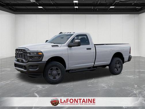 Bright White Clear-Coat Exterior Paint 2026 RAM 2500 Tradesman Regular Cab 4x4 8' Box