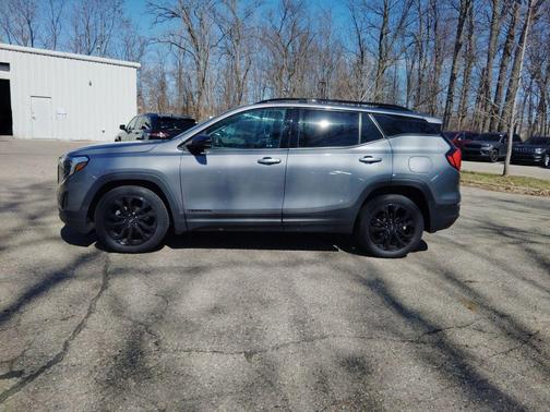 Satin Steel Metallic 2020 GMC Terrain SLE