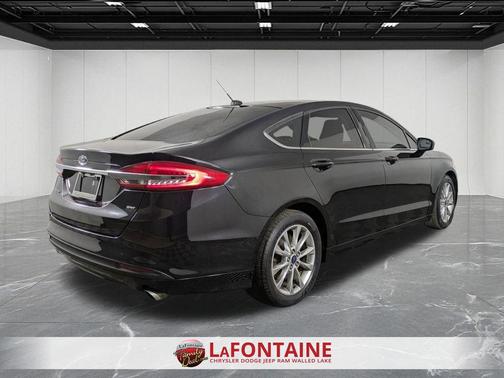 Shadow Black 2017 Ford Fusion SE