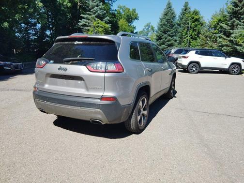 Billet Silver Metallic Clearcoat 2019 Jeep Cherokee Limited