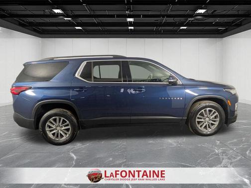 Northsky Blue Metallic 2023 Chevrolet Traverse LT Cloth