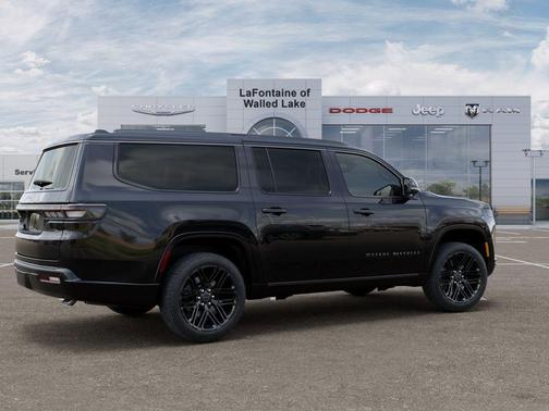 High Gloss Black Exterior Paint 2026 Jeep Grand Wagoneer Limited Reserve 4x4