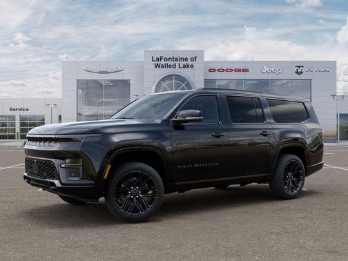 High Gloss Black Exterior Paint 2026 Jeep Grand Wagoneer Limited Reserve 4x4